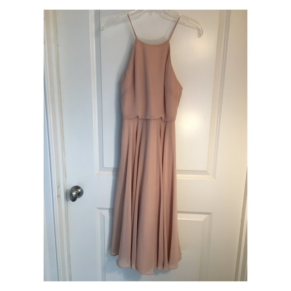 Jenny Yoo Luca Chiffon Dress